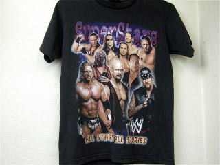 プロレスショップチャンピオン WWE、WCW Tシャツ